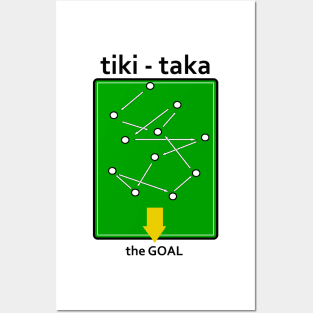 tiki taka Posters and Art